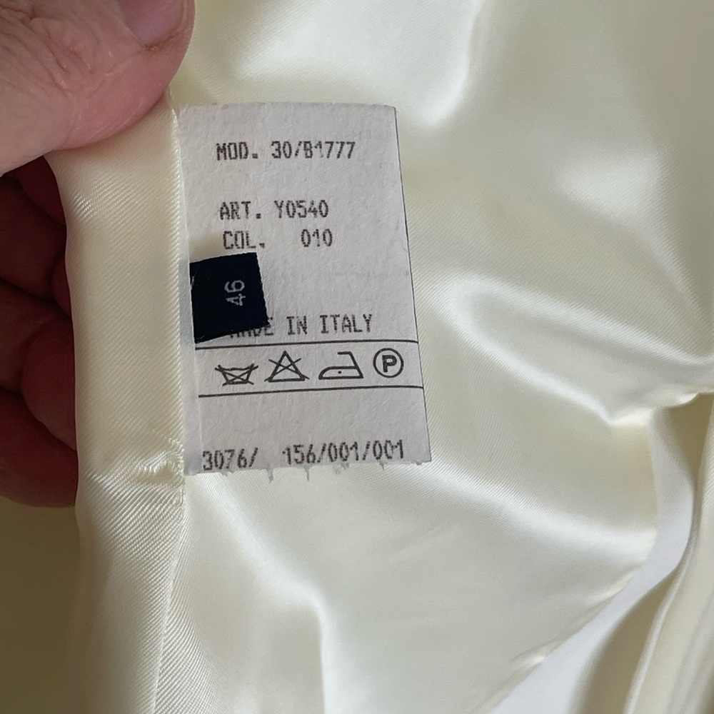 Vintage VICTOR VICTORIA WHITE COAT - Picture 8 of 15